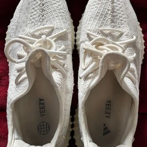 Yeezy bone color sneakers